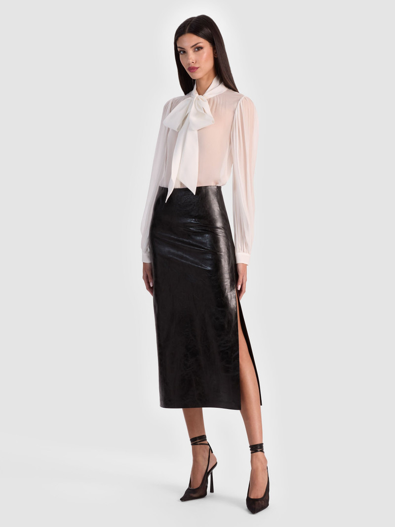 MAEVE VEGAN MIDI SKIRT 6