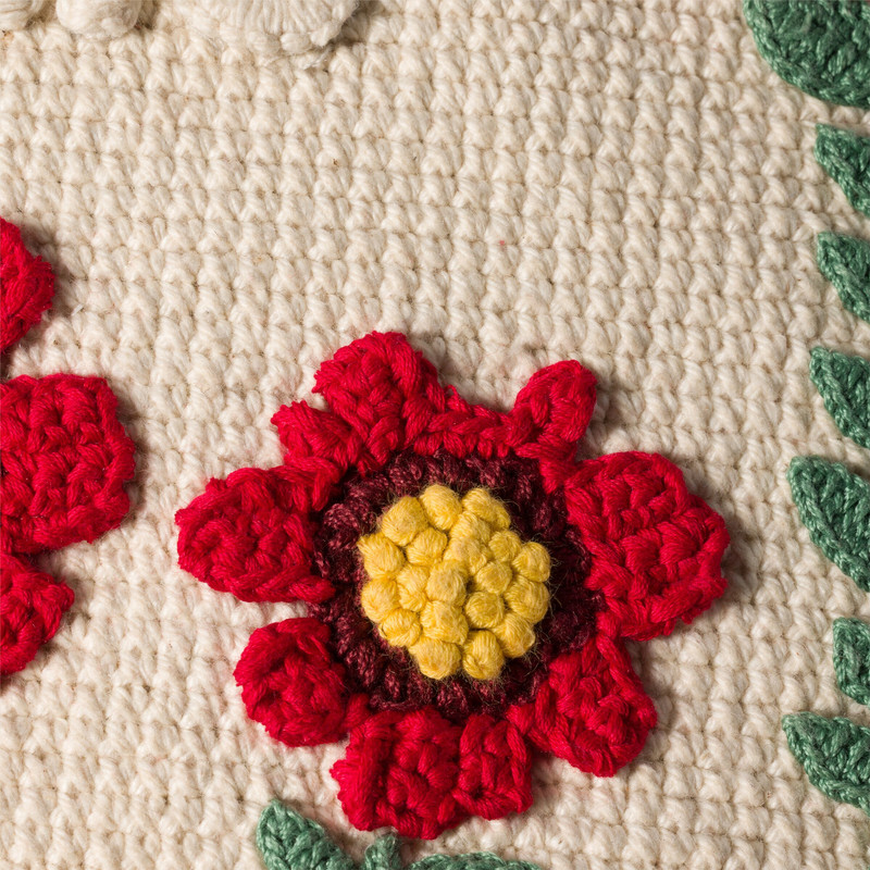 Ivy embroidered cotton handbag 5
