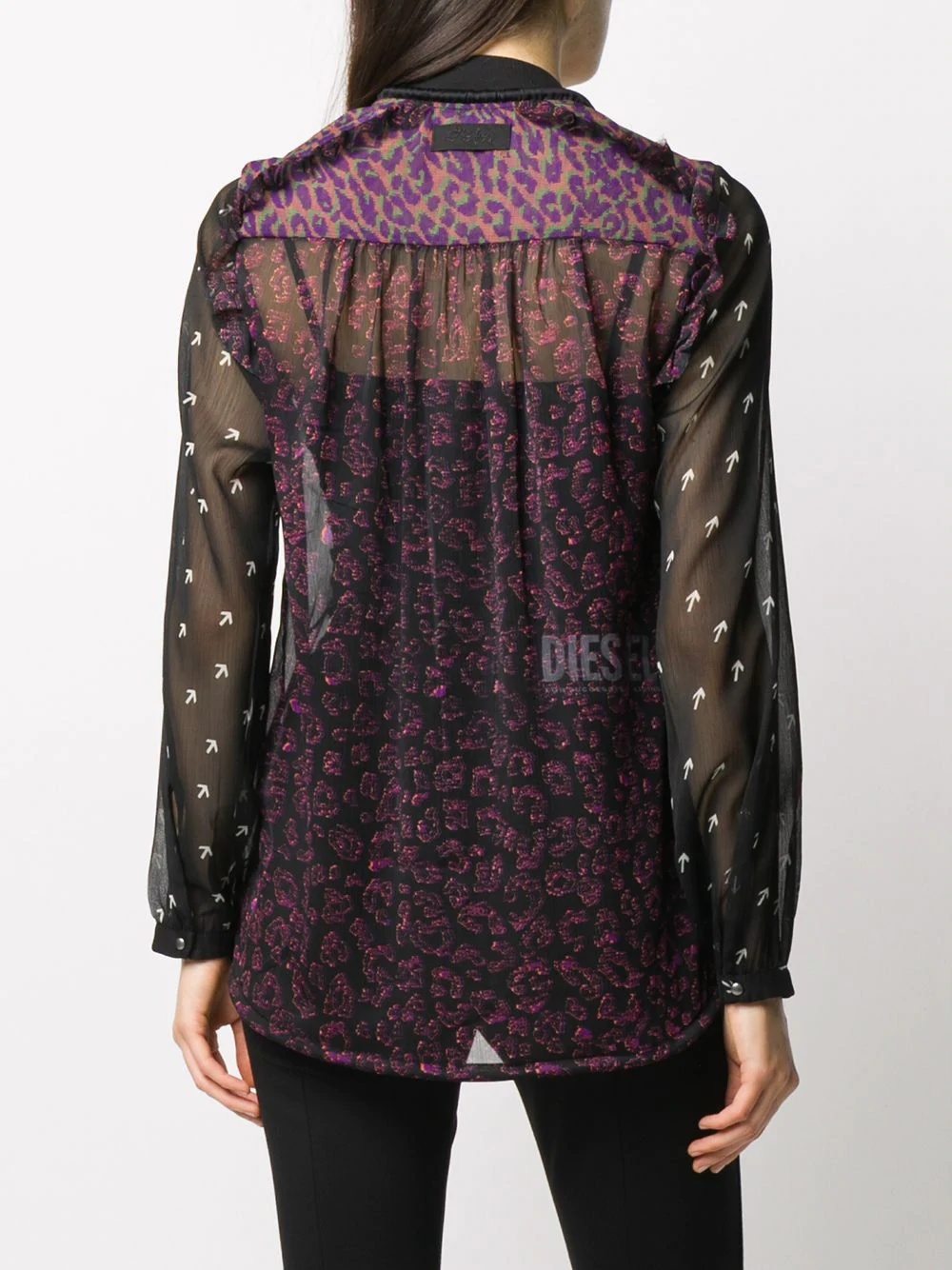 print clash blouse - 4