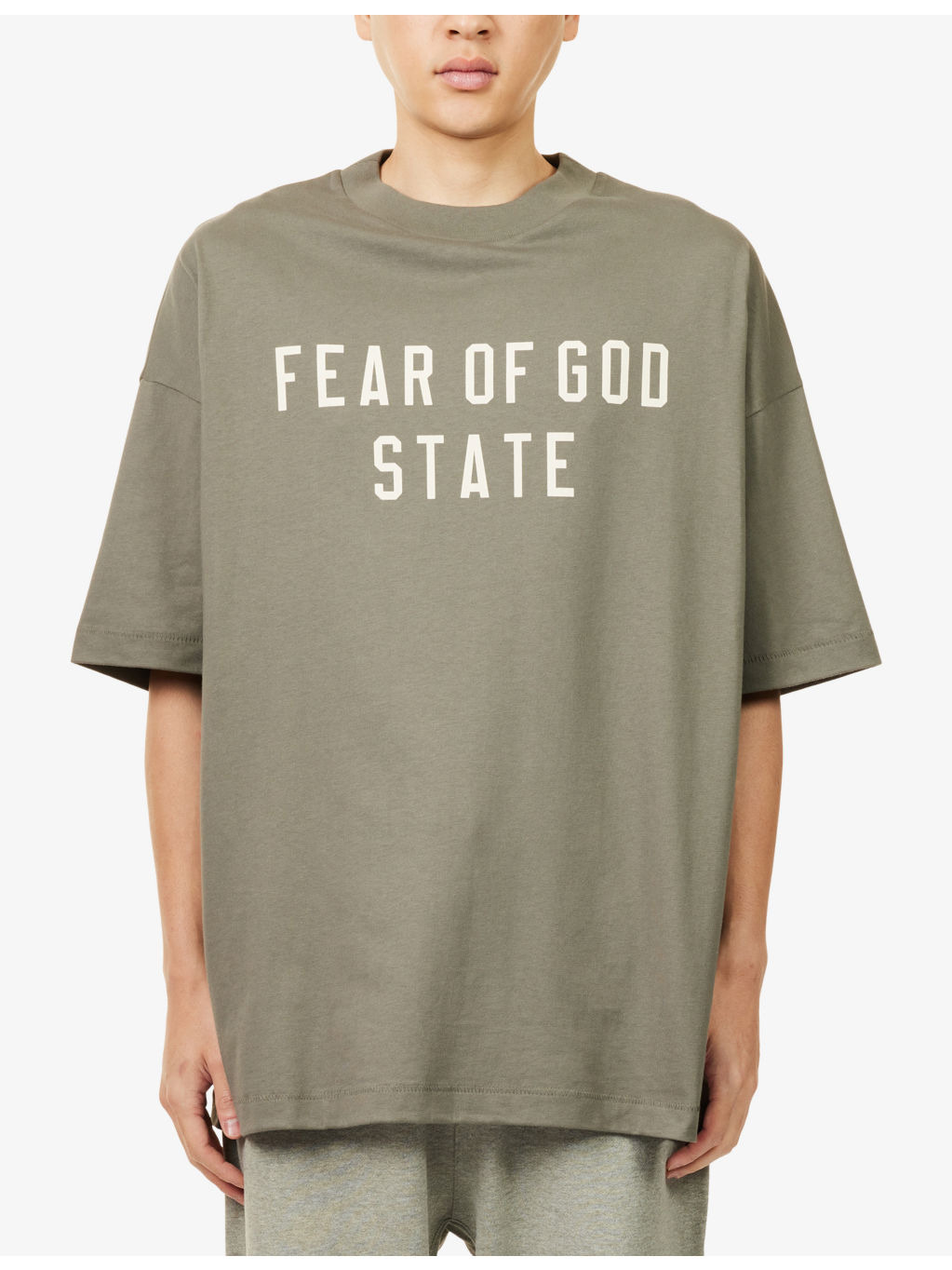 Brand-Print Crewneck Cotton-Jersey T-Shirt - 3