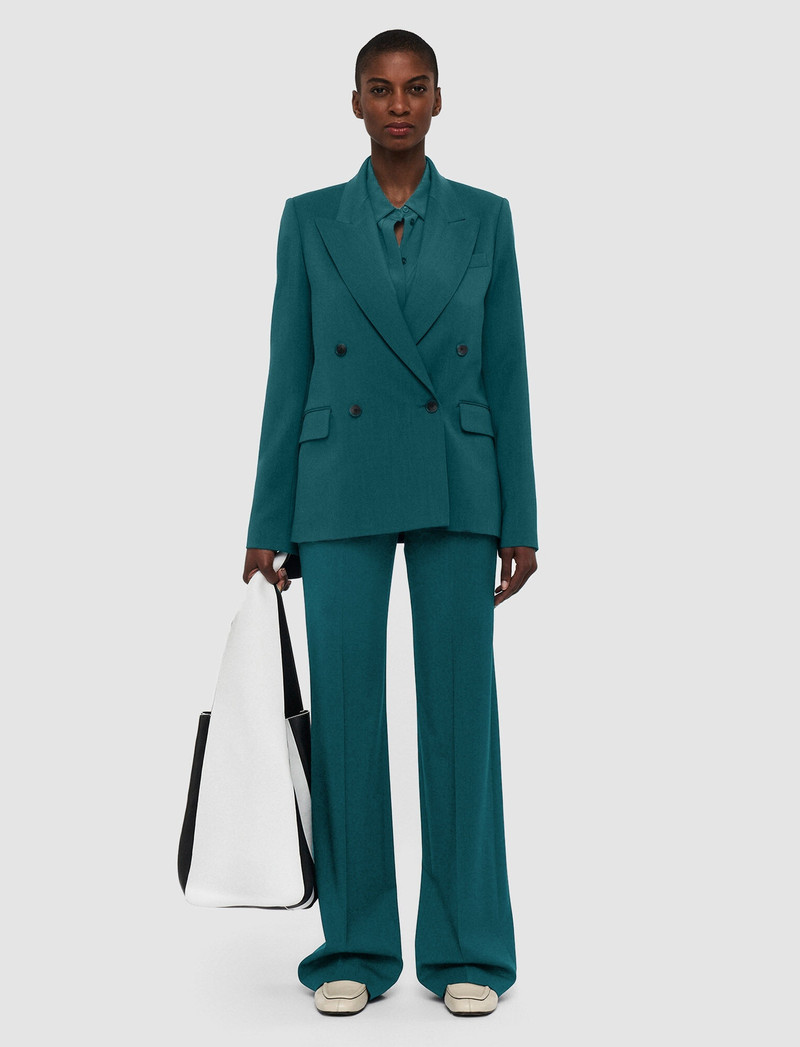 JOSEPH Tailoring Wool Stretch Jaden Jacket outlook