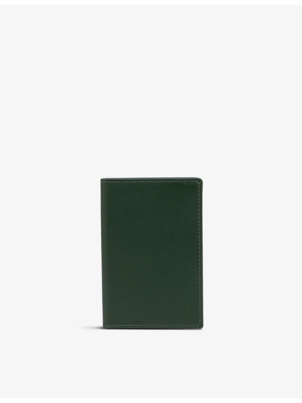 Classic logo-embossed leather card holder - 1
