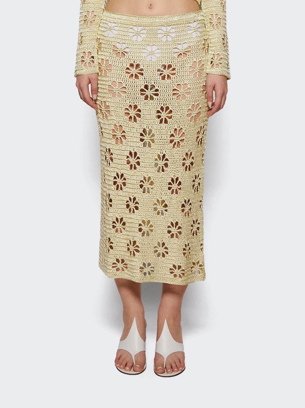 Floral Crochet Skirt Jasmine - 2