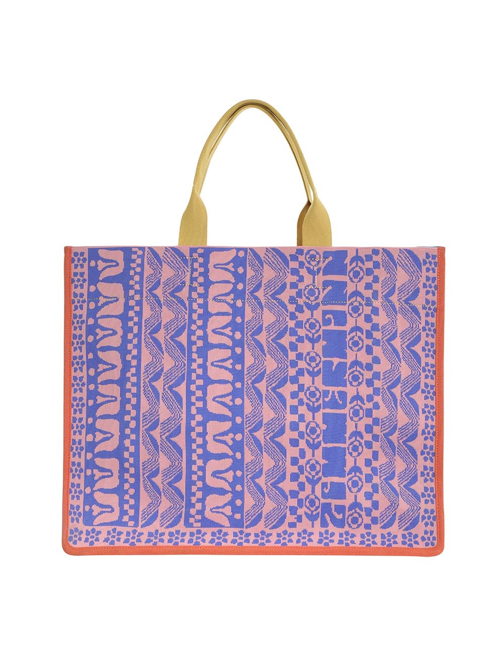 JACQUARD TOTE - 4