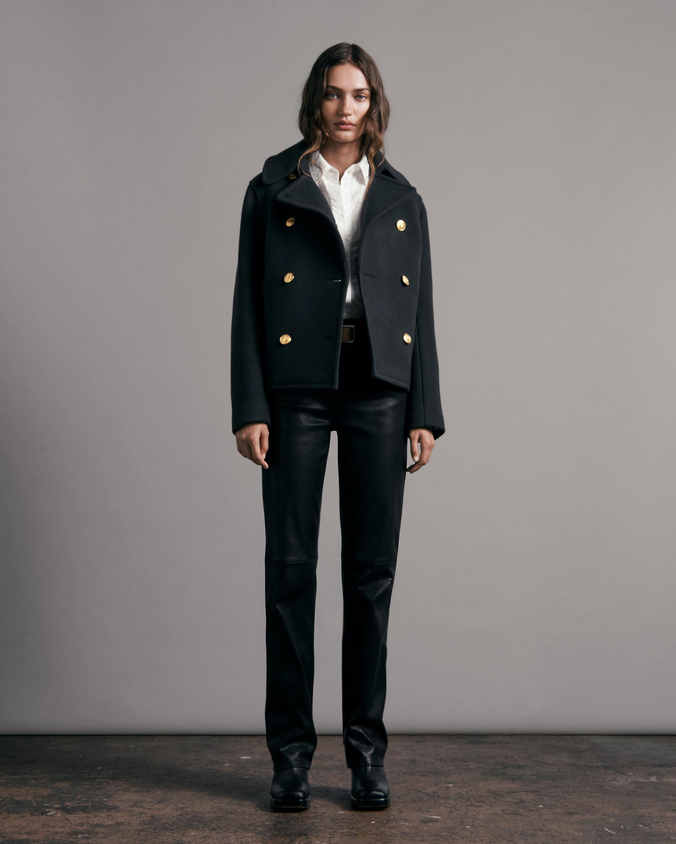Alfie Wool Peacoat
Classic Fit Coat - 2