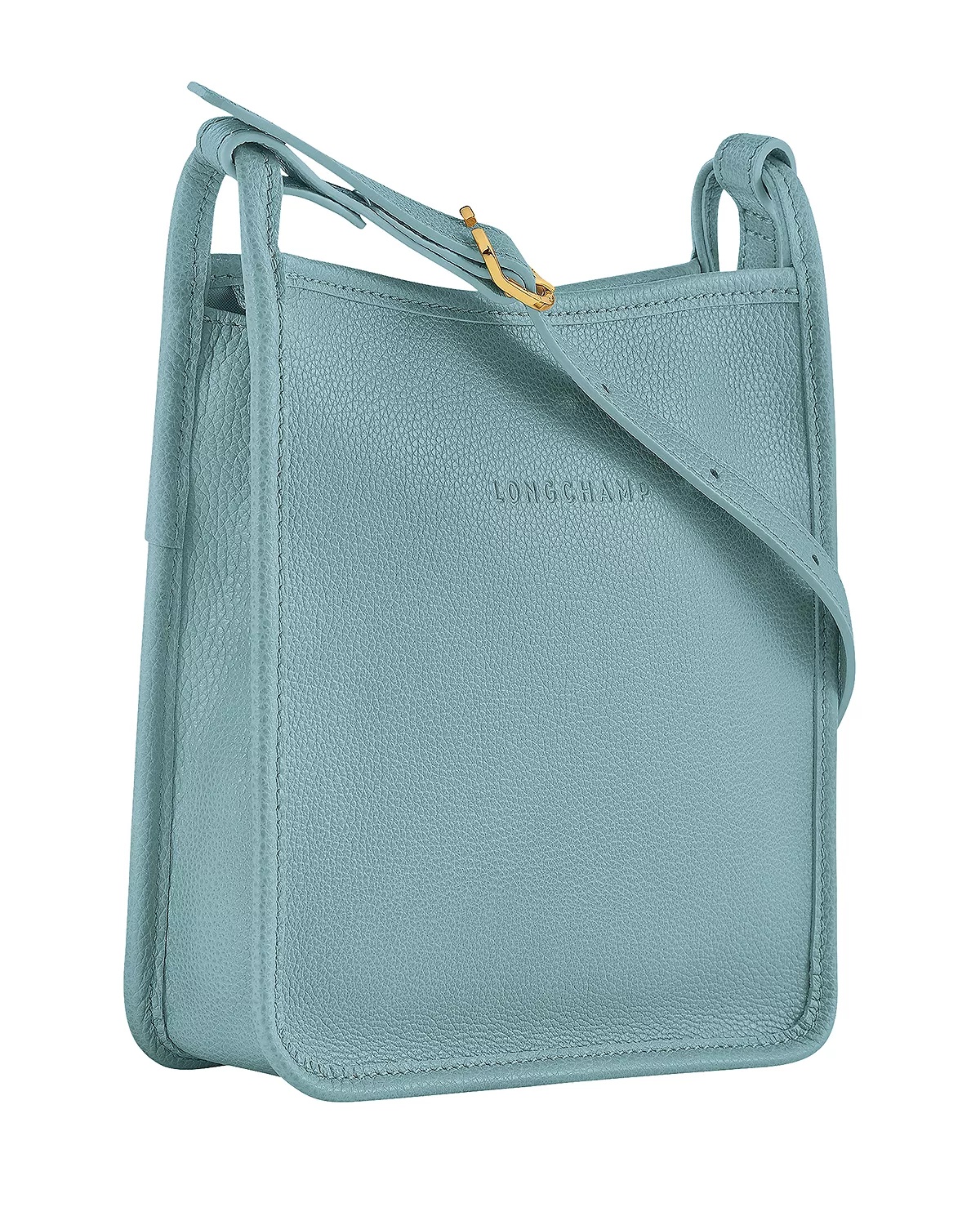 Le Foulonné Small Zip Leather Crossbody - 4