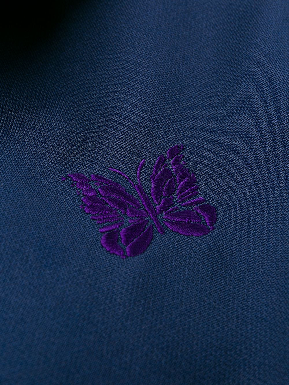 embroidered logo track jacket - 7