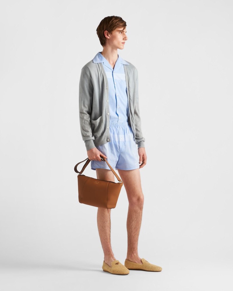 Leather shoulder bag 8