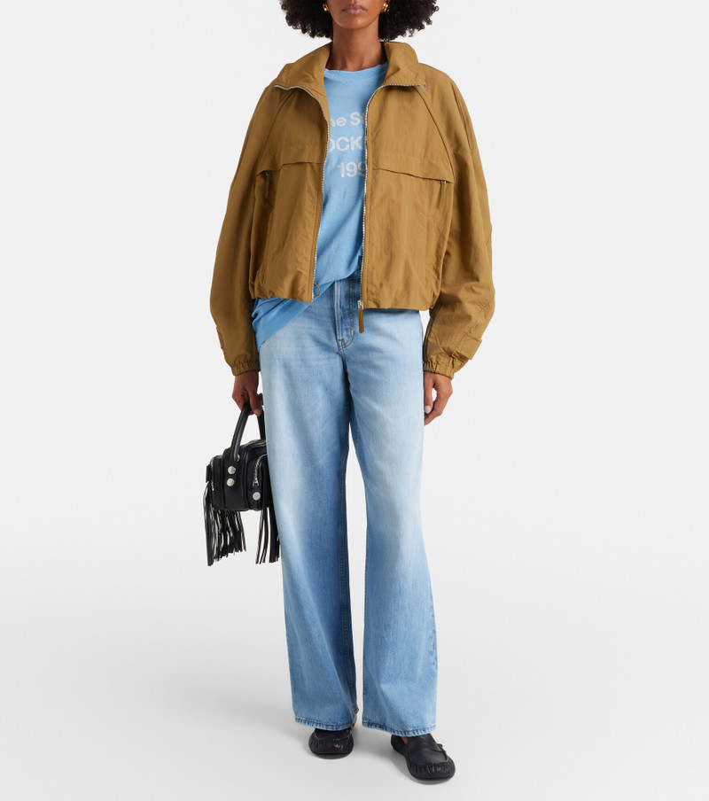 Acne Studios 1981 mid-rise wide-leg jeans outlook