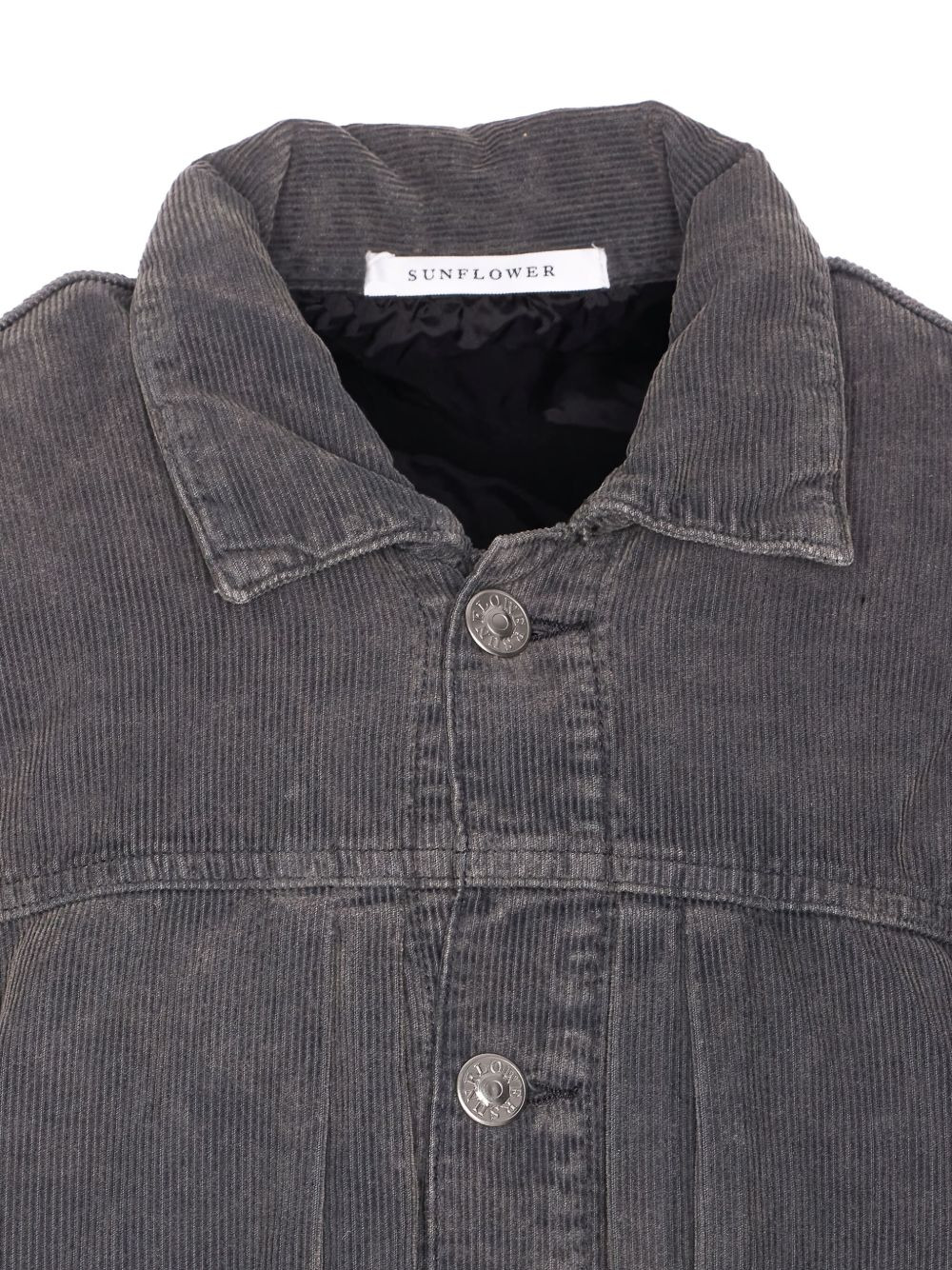 button-fastening jacket - 4