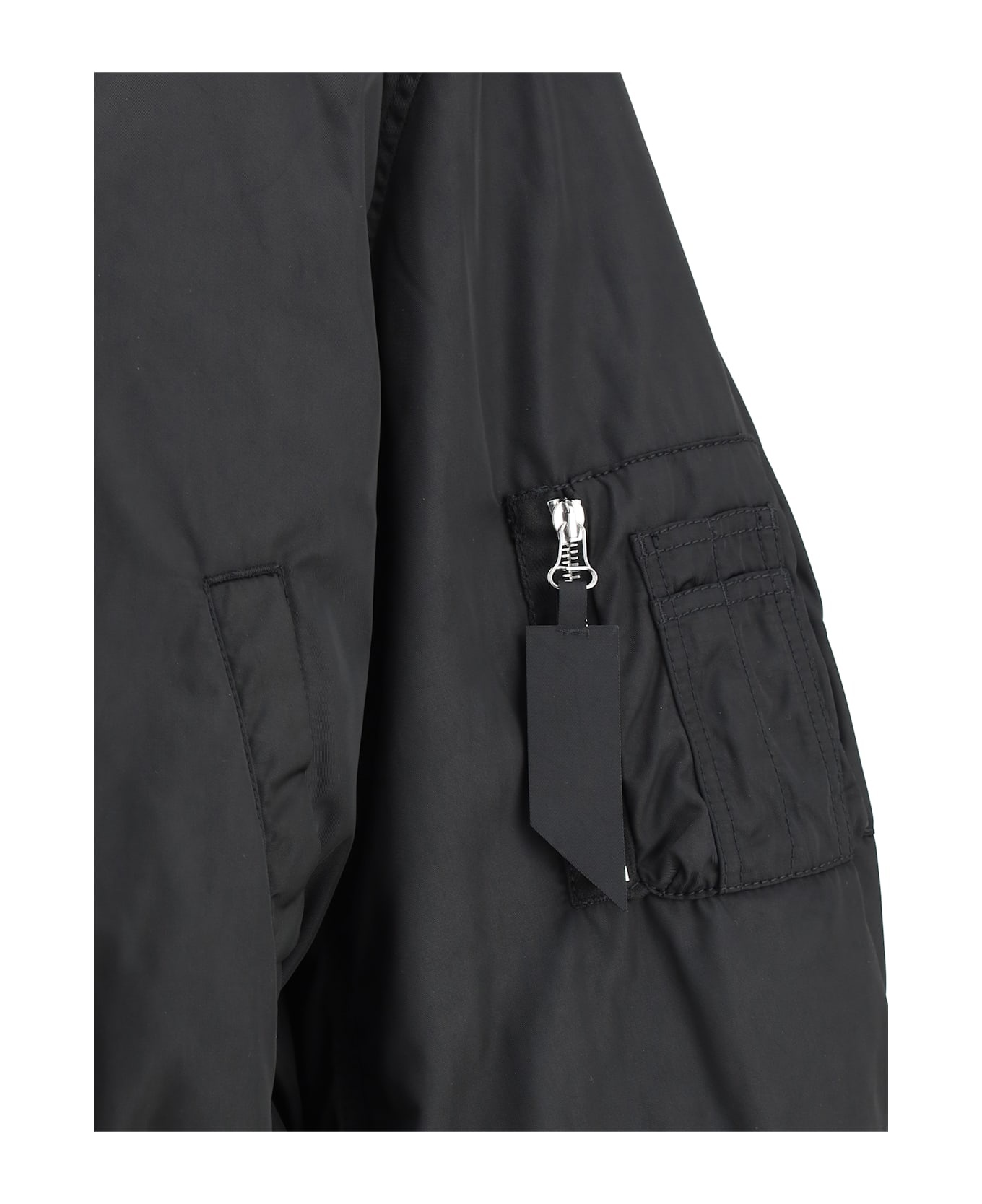 Nylon Bomber Jacket - 3