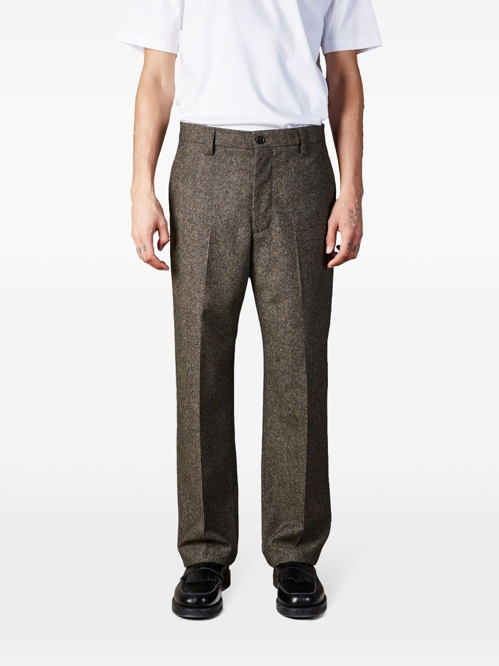 mid-rise tailored trousers - 2