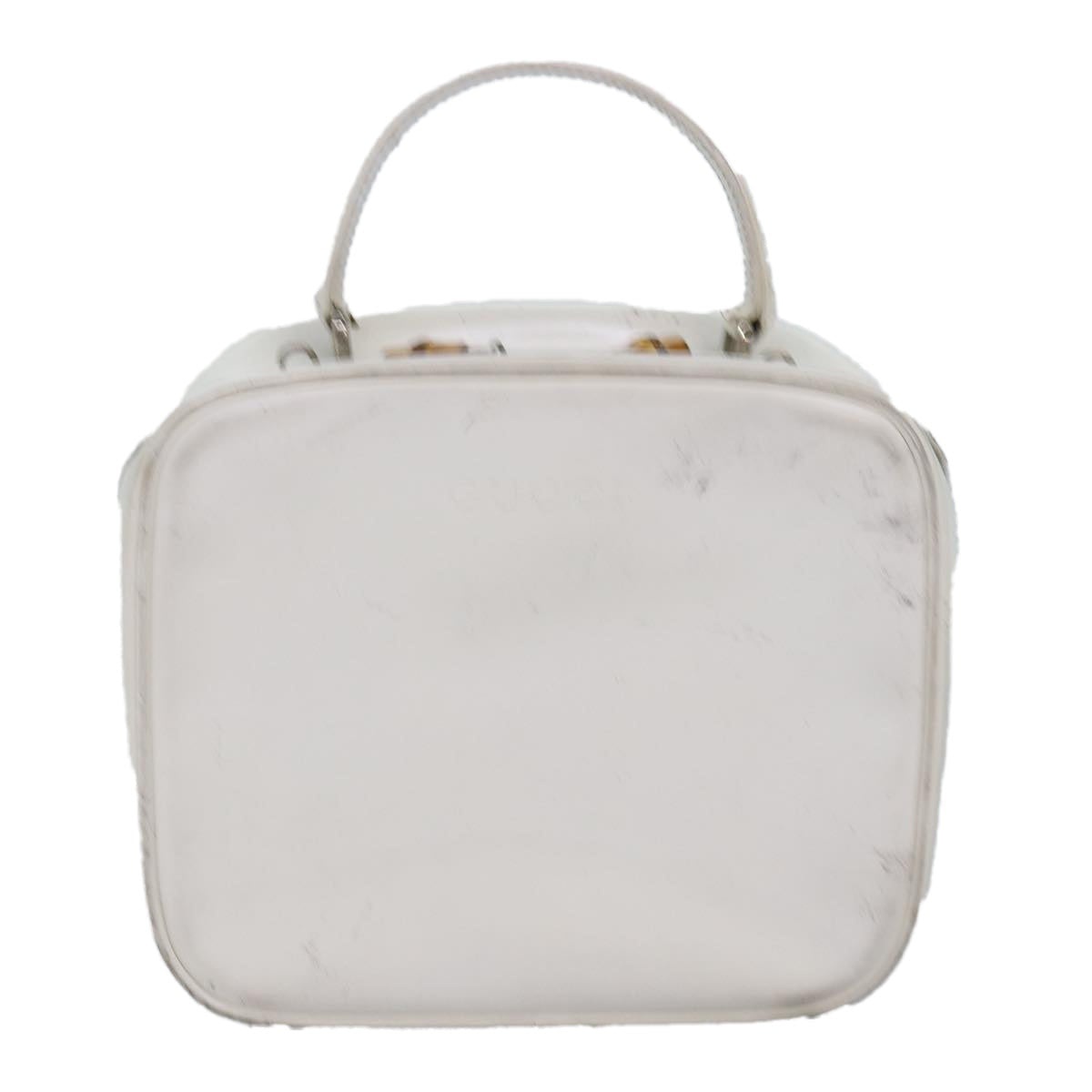 GUCCI Hand Bag Patent Leather White 000 270 000 270 - 2