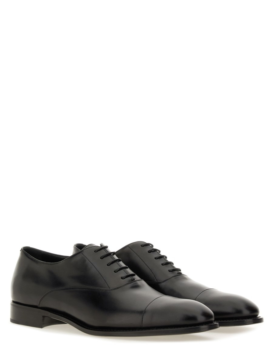 BOX LEATHER ADRIEN OXFORD SHOE - 2