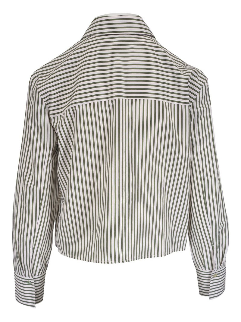 Vince striped shirt outlook