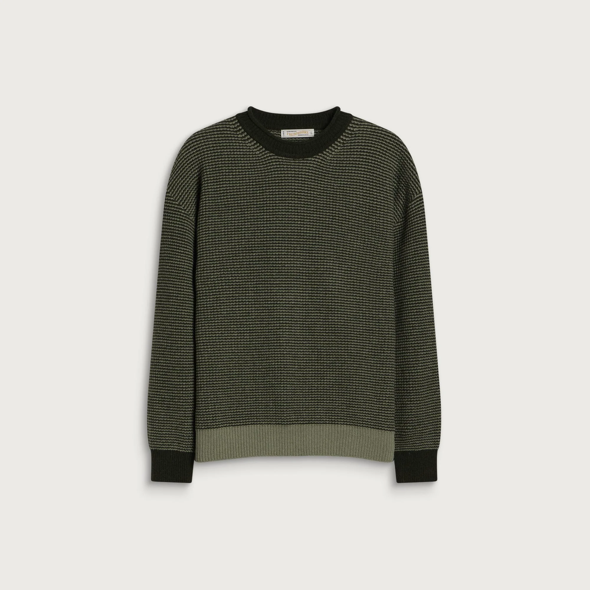 FrizmWORKS Rollneck Ringer Knit - 1