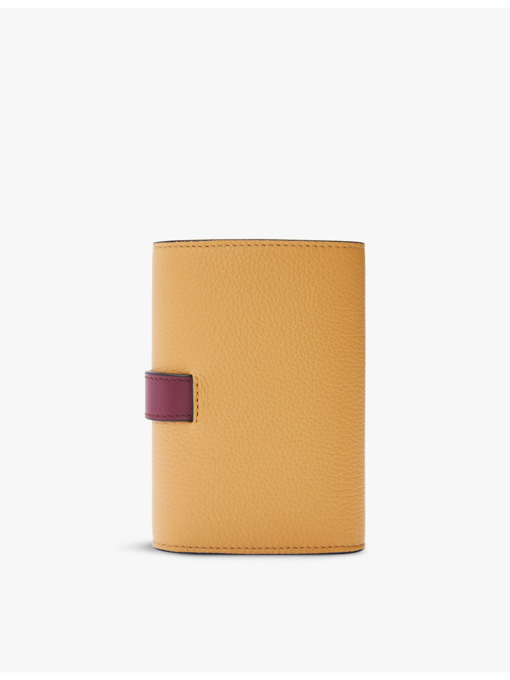Vertical small logo-embossed leather wallet - 3