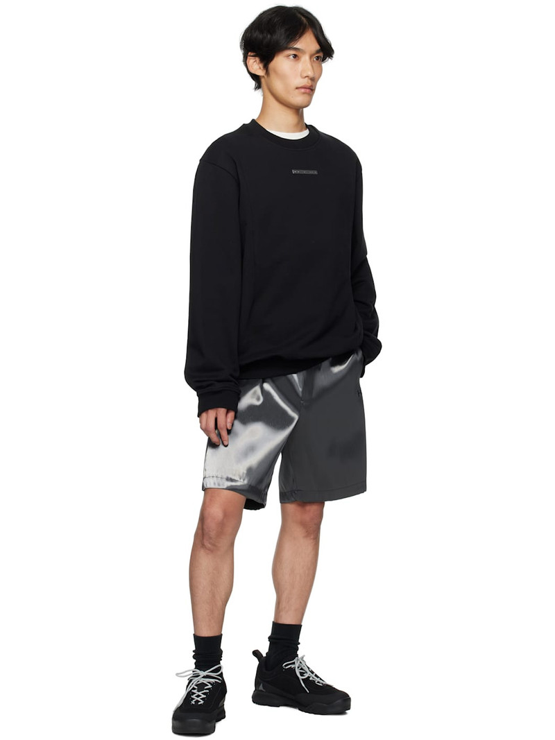 HELIOT EMIL™ Black Astrape Crewneck Sweatshirt outlook
