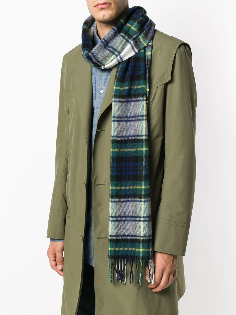 New Check Dress Gordon tartan scarf - 2