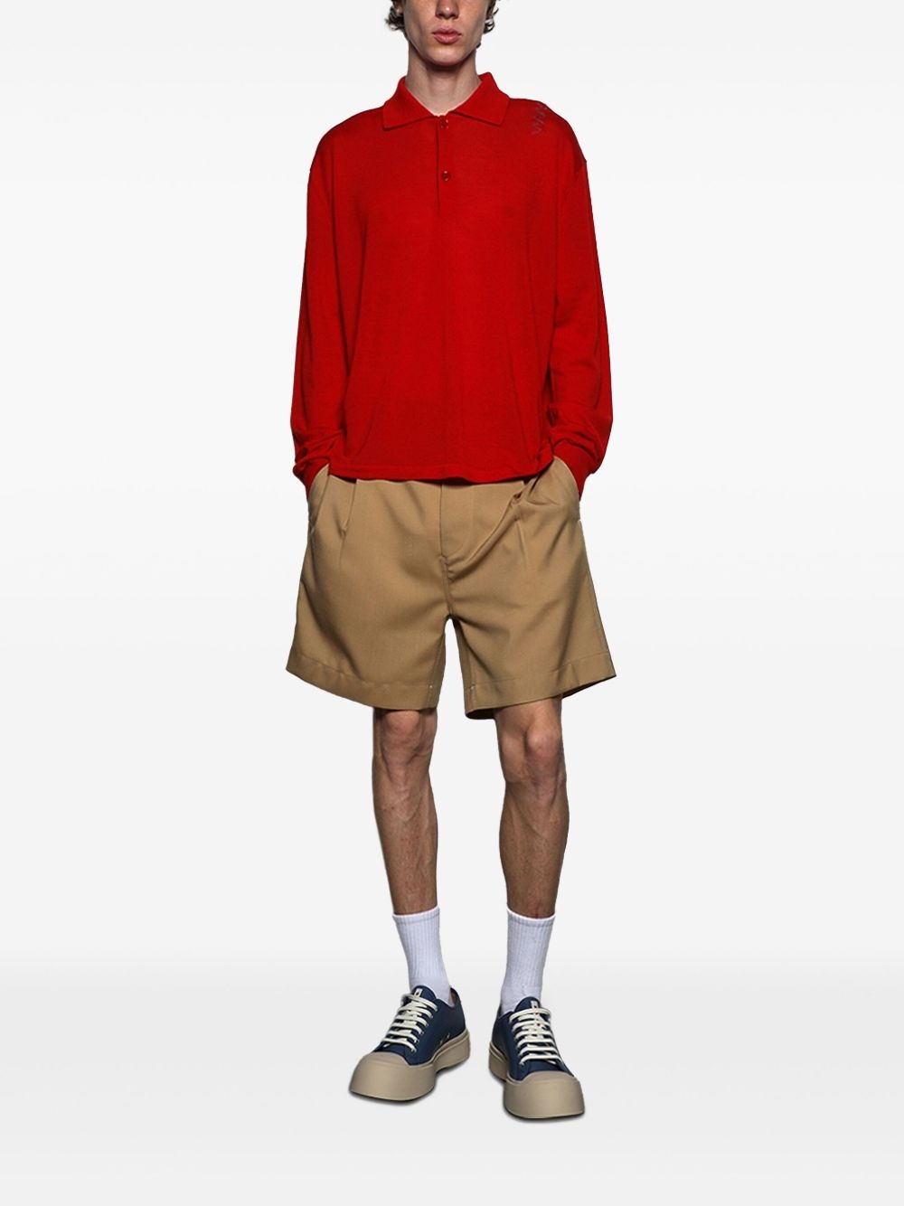 logo-embroidered polo shirt - 2