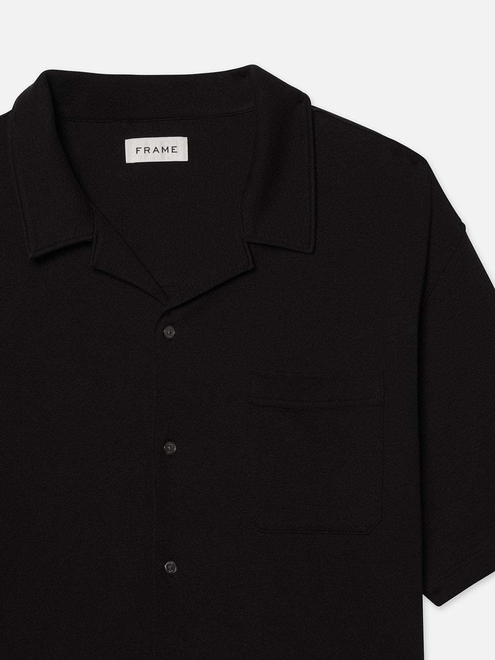 Duo Fold Relaxed Shirt in Black - 2