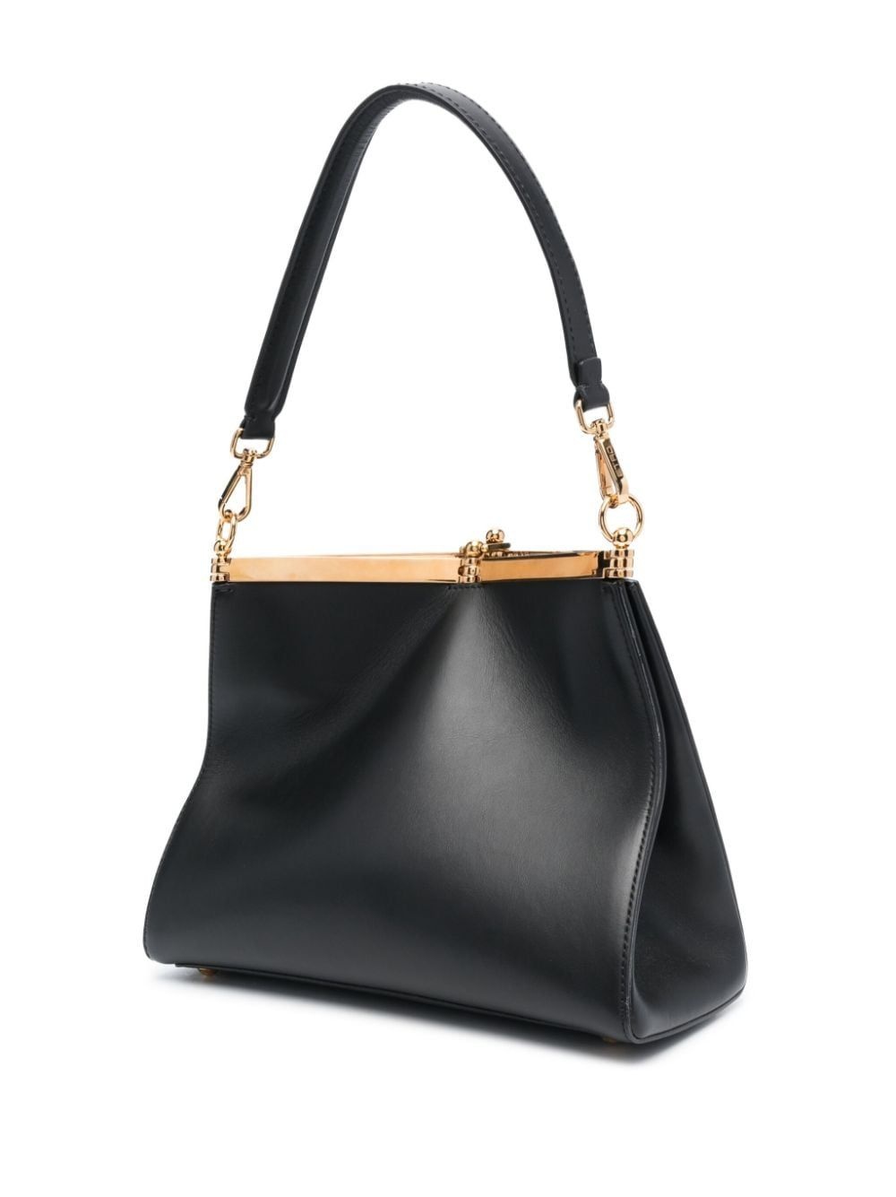 medium Vela leather shoulder bag - 3