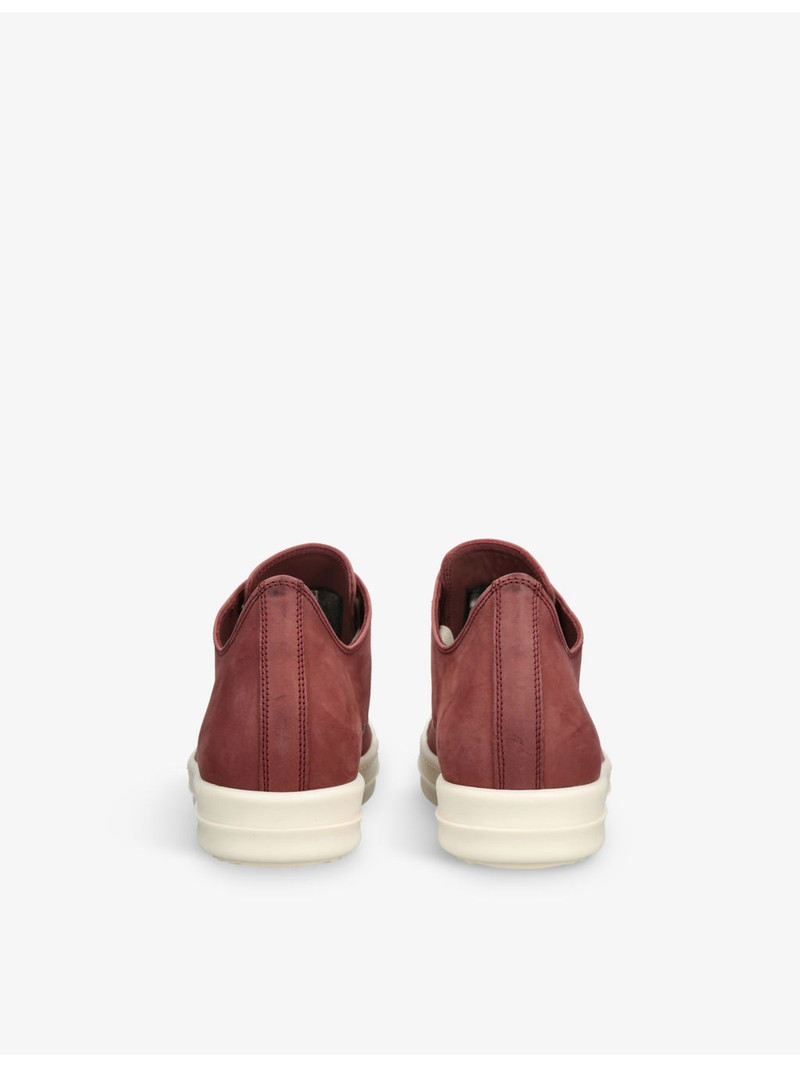 Rick Owens Low Nubuck-Leather Low-Top Trainers outlook