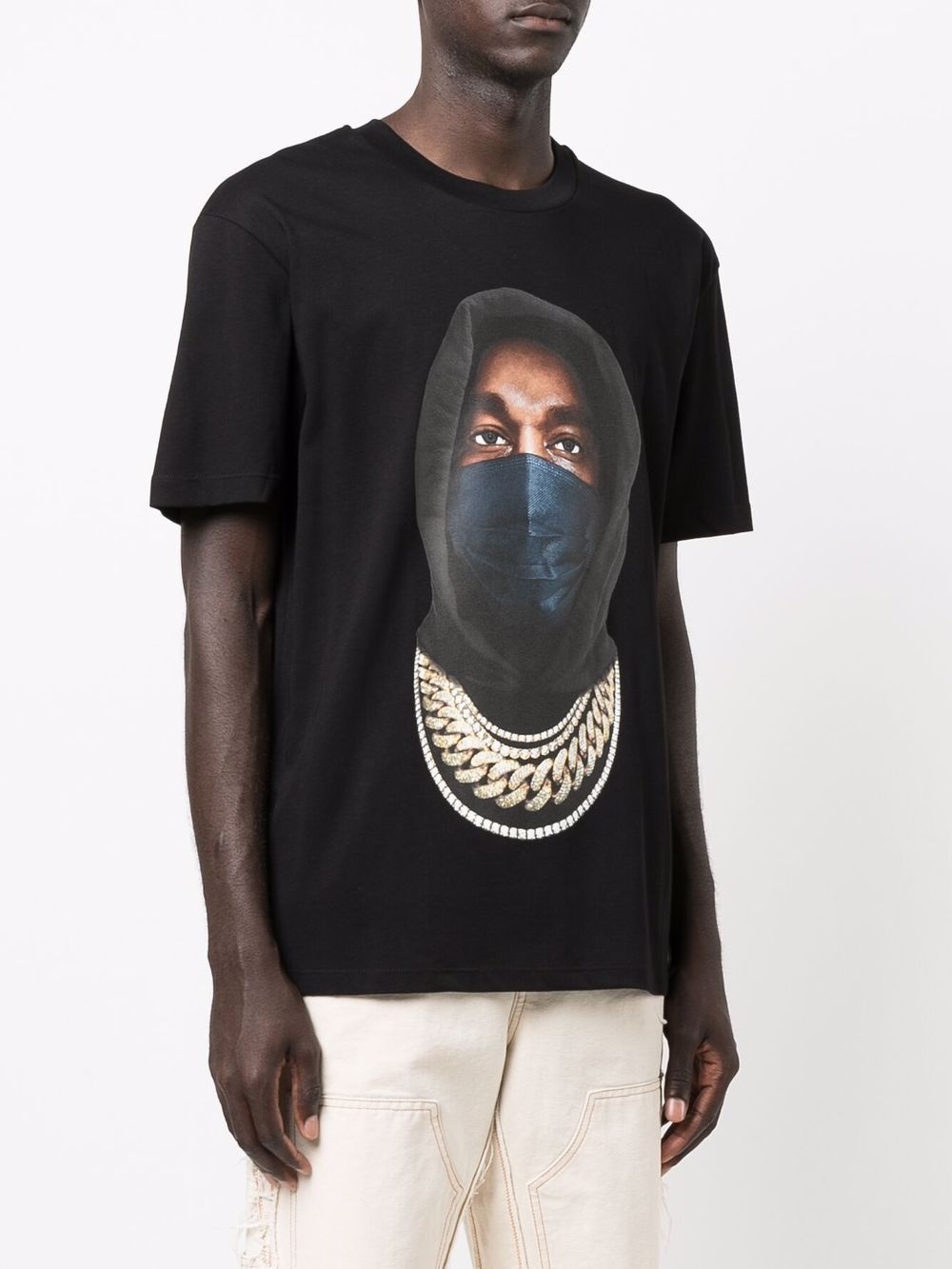 Mask graphic-print T-shirt - 3