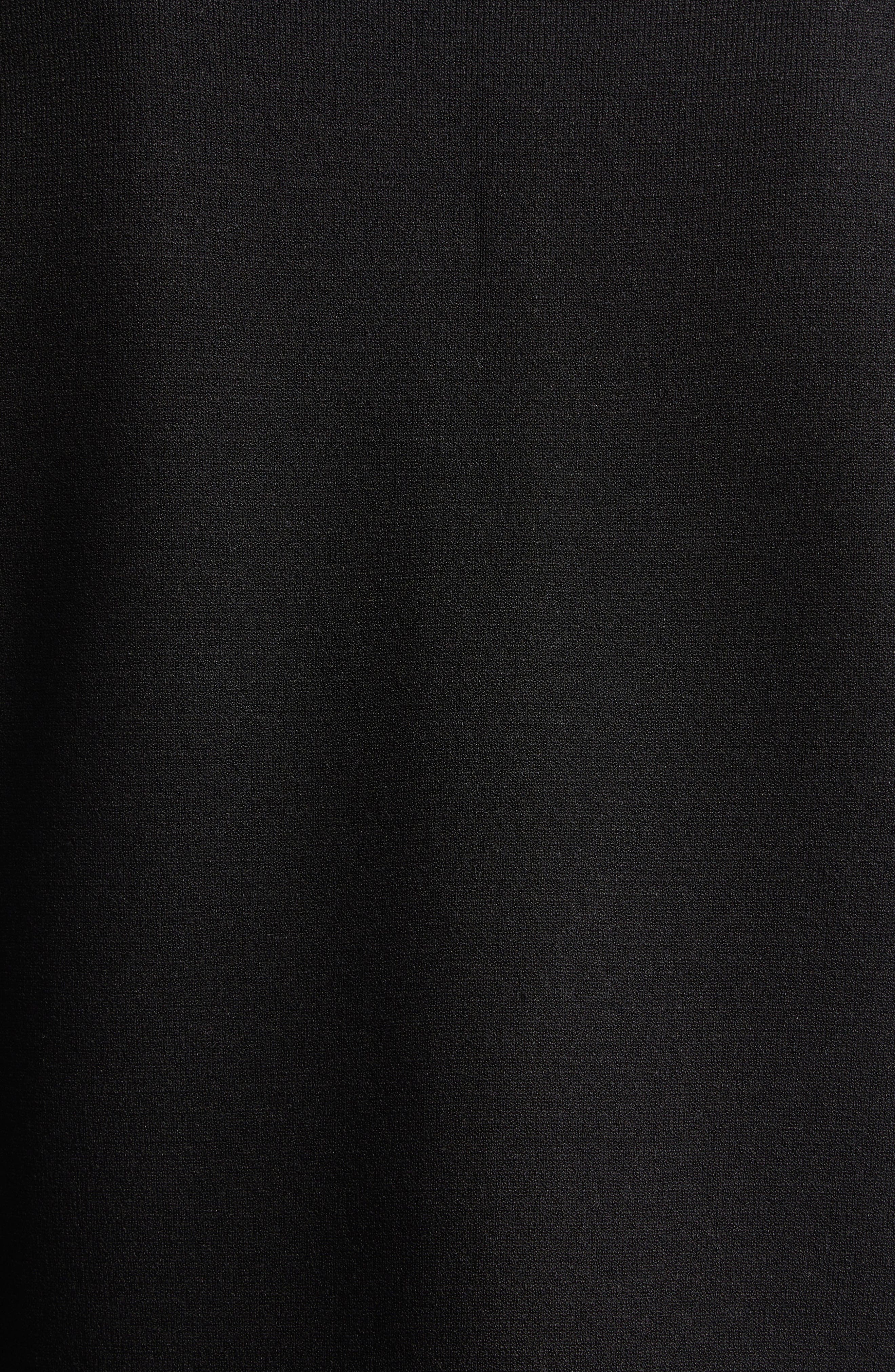 McQueen Banshee Embroidery Crop Cardigan in Black/Crystal at Nordstrom - 7