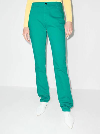 Raf Simons slim-fit straight-leg jeans outlook