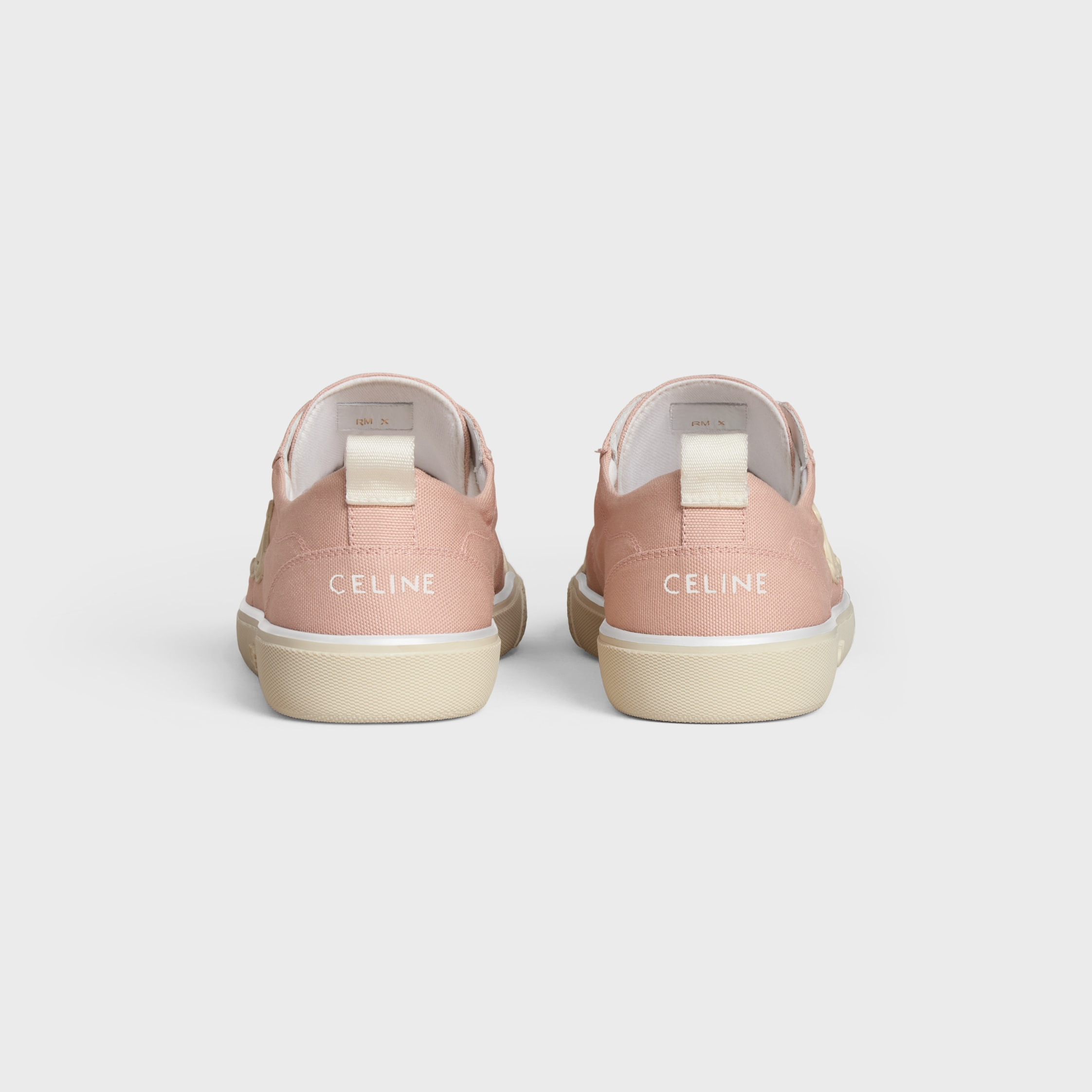 CELINE ALAN SNEAKERS WITH TRIOMPHE IN Canvas - 3