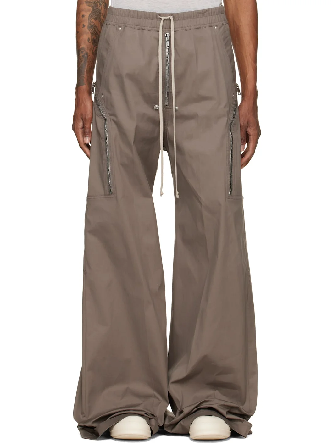 Gray Tower Heizer Belas Cargo Pants - 1