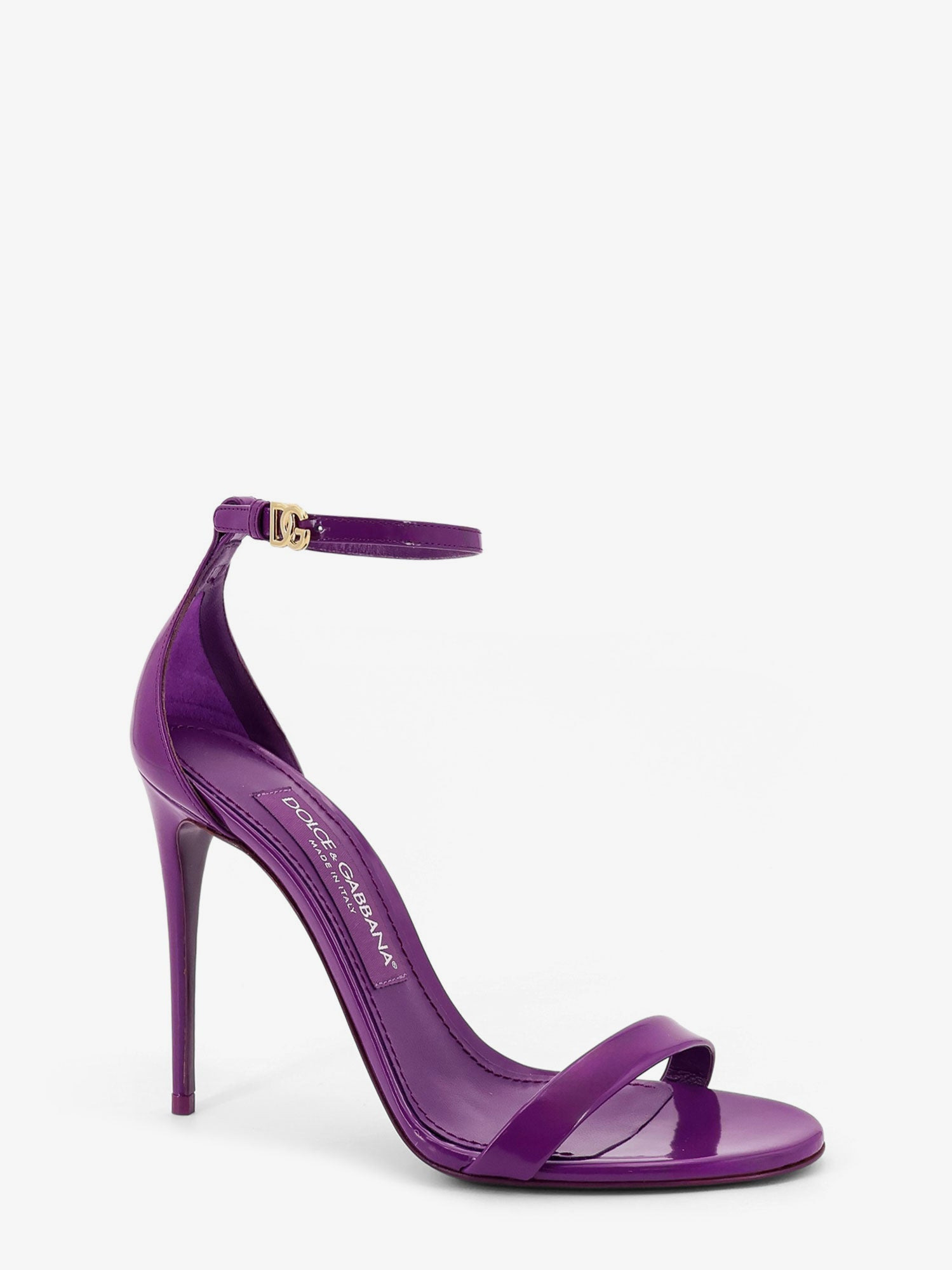 Dolce & Gabbana Women Keira Patent Leather Sandals - 2
