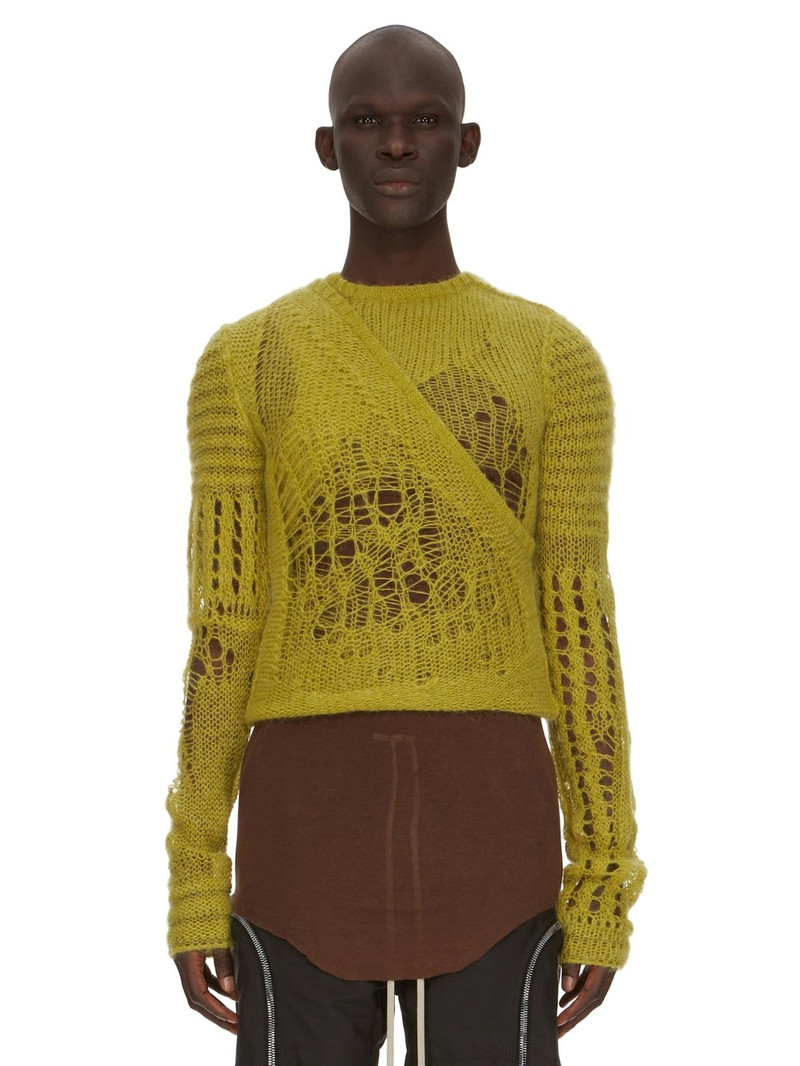 'SPIDER BANANA' LAYERED SWEATER 1