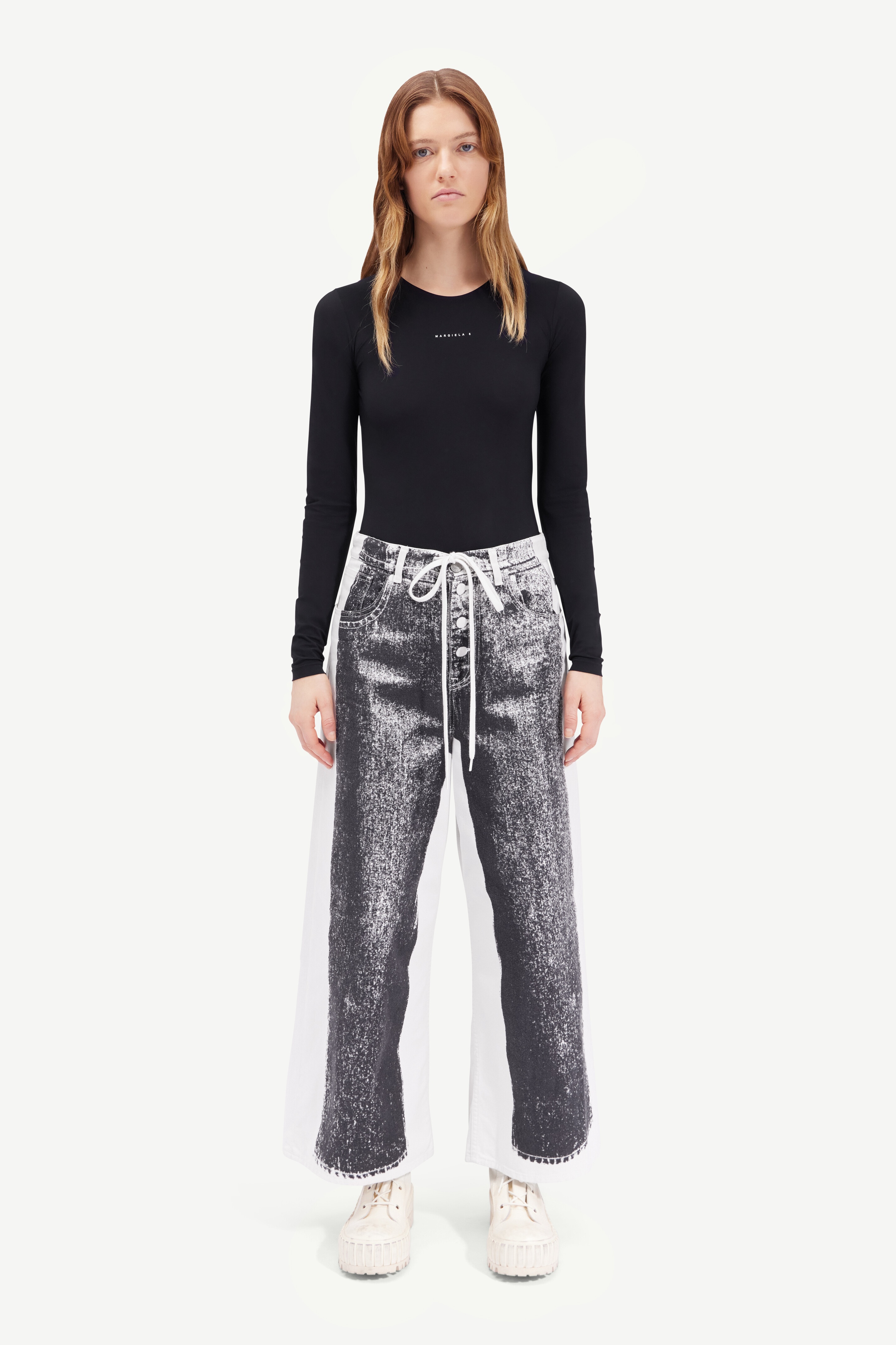 Trompe l'oeil sweatpants - 2
