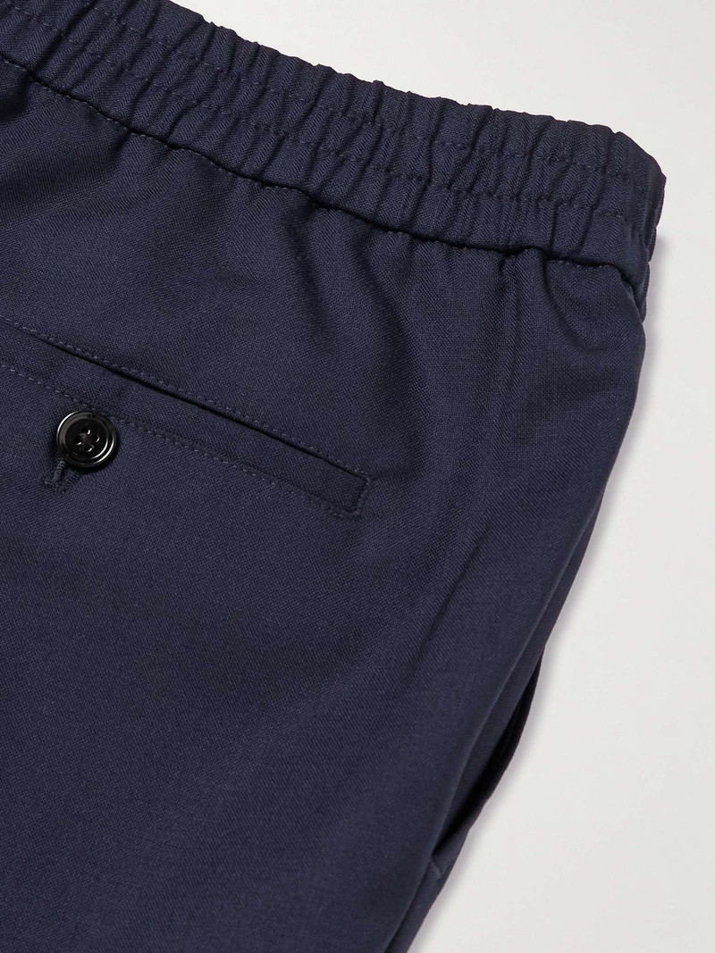 Tapered Virgin Wool Trousers 5