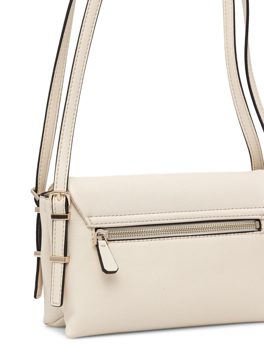 flap-front shoulder bag - 3