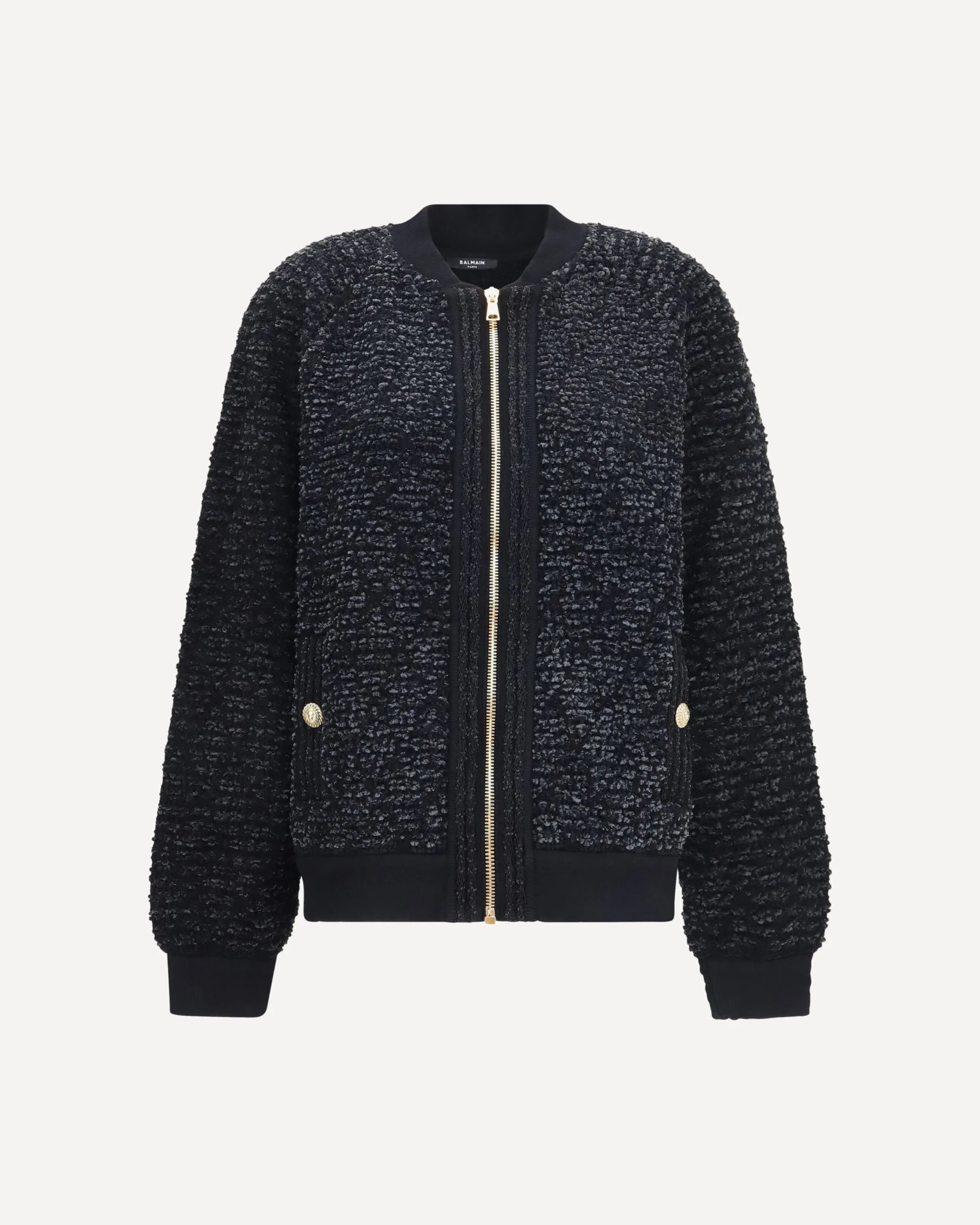 Zip Jacket with sequin details - 1