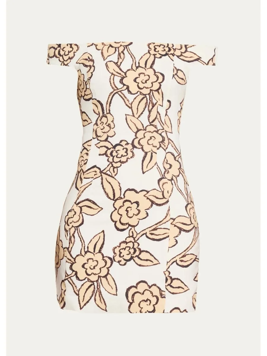 Elodie Off-Shoulder Mini Dress - 1
