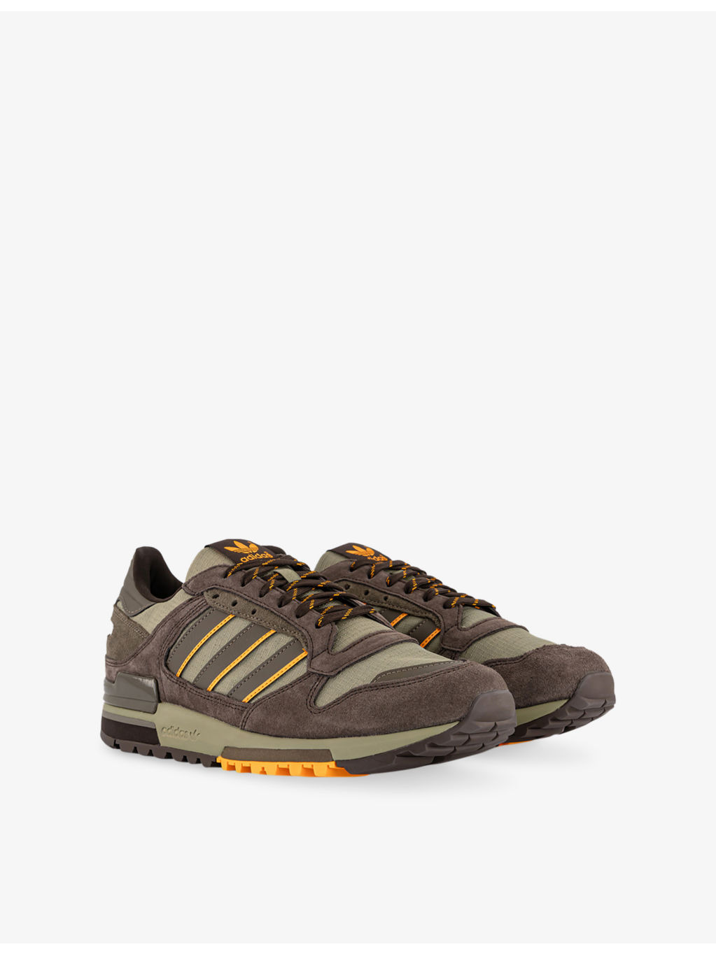 ZX600 Suede and Mesh Trainers - 3