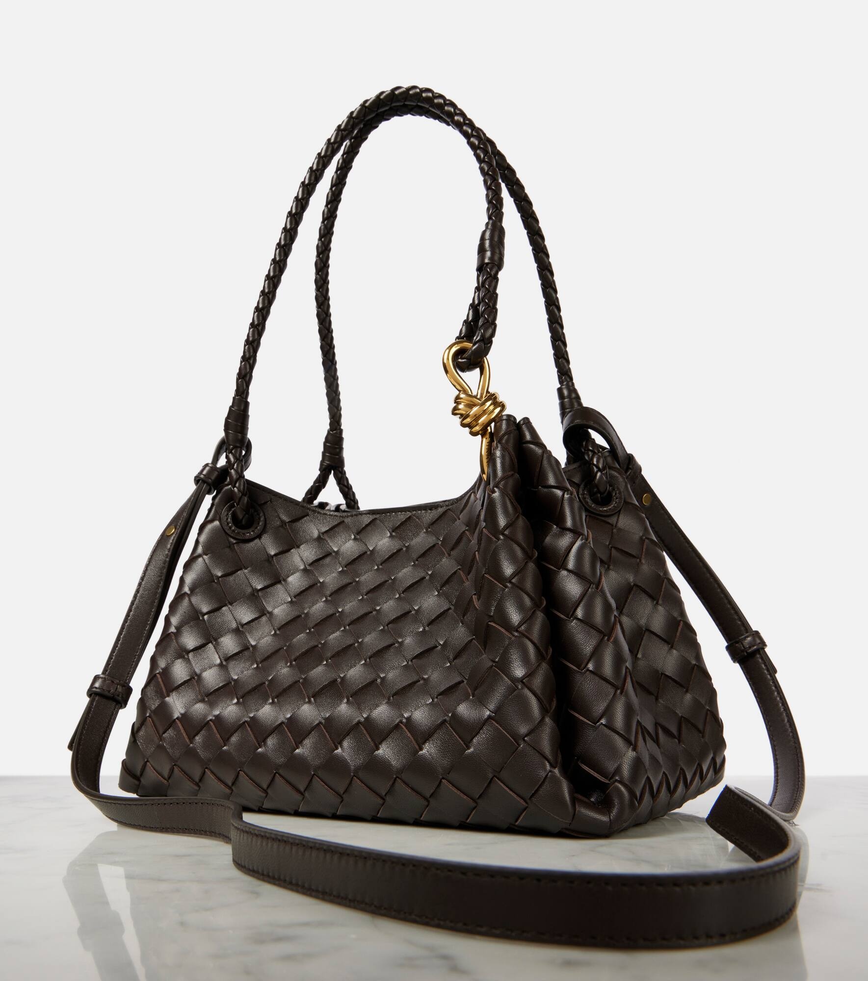 Parachute Medium Intrecciato leather tote bag - 6
