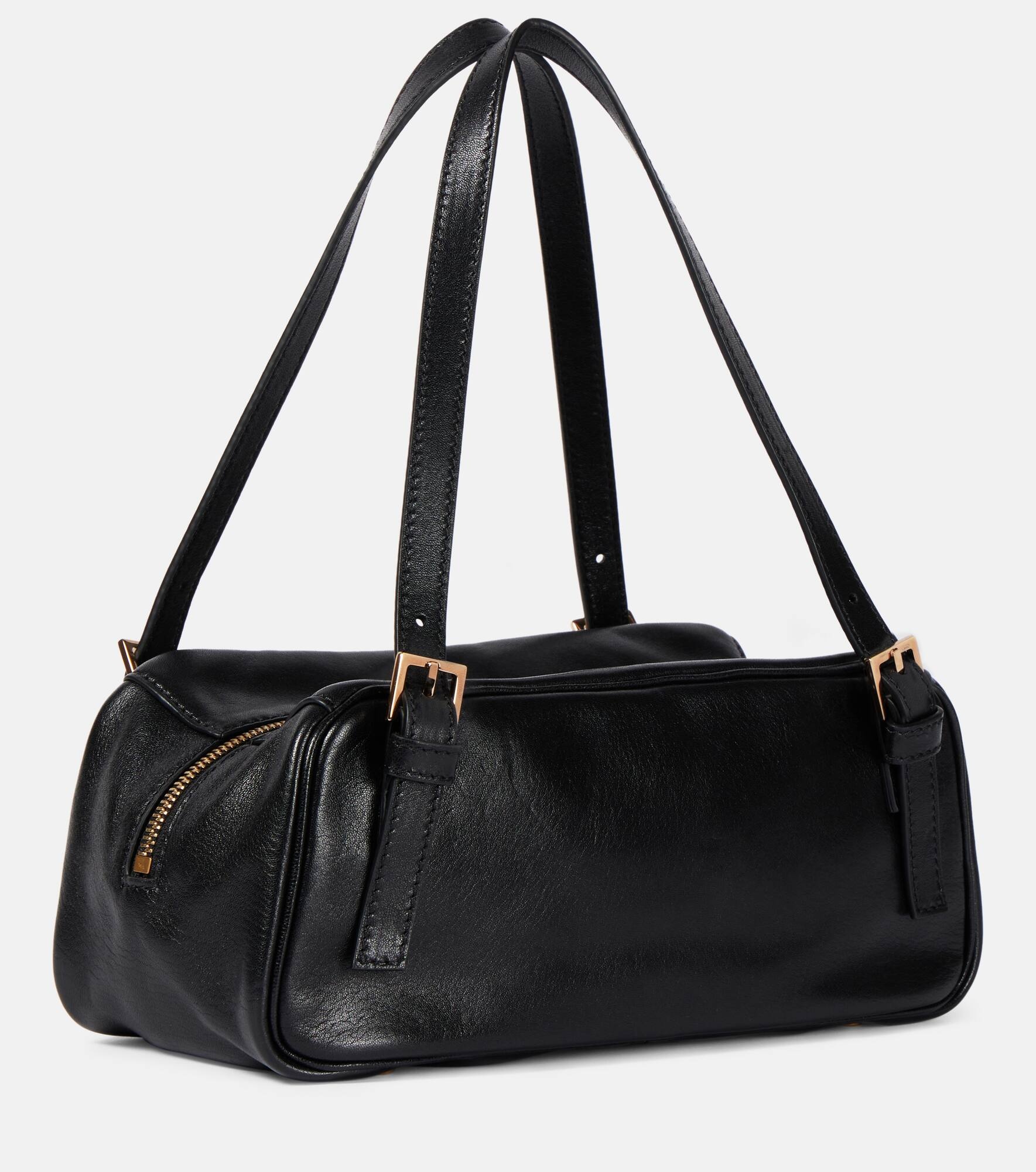 Tag Bowling Medium leather shoulder bag - 4