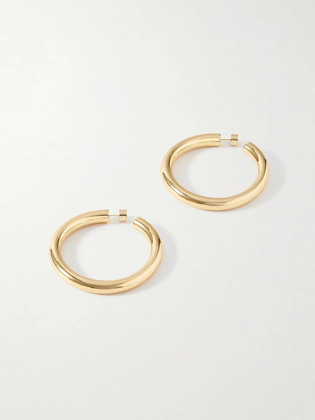 Jamma Gold-plated Hoop Earrings - 1
