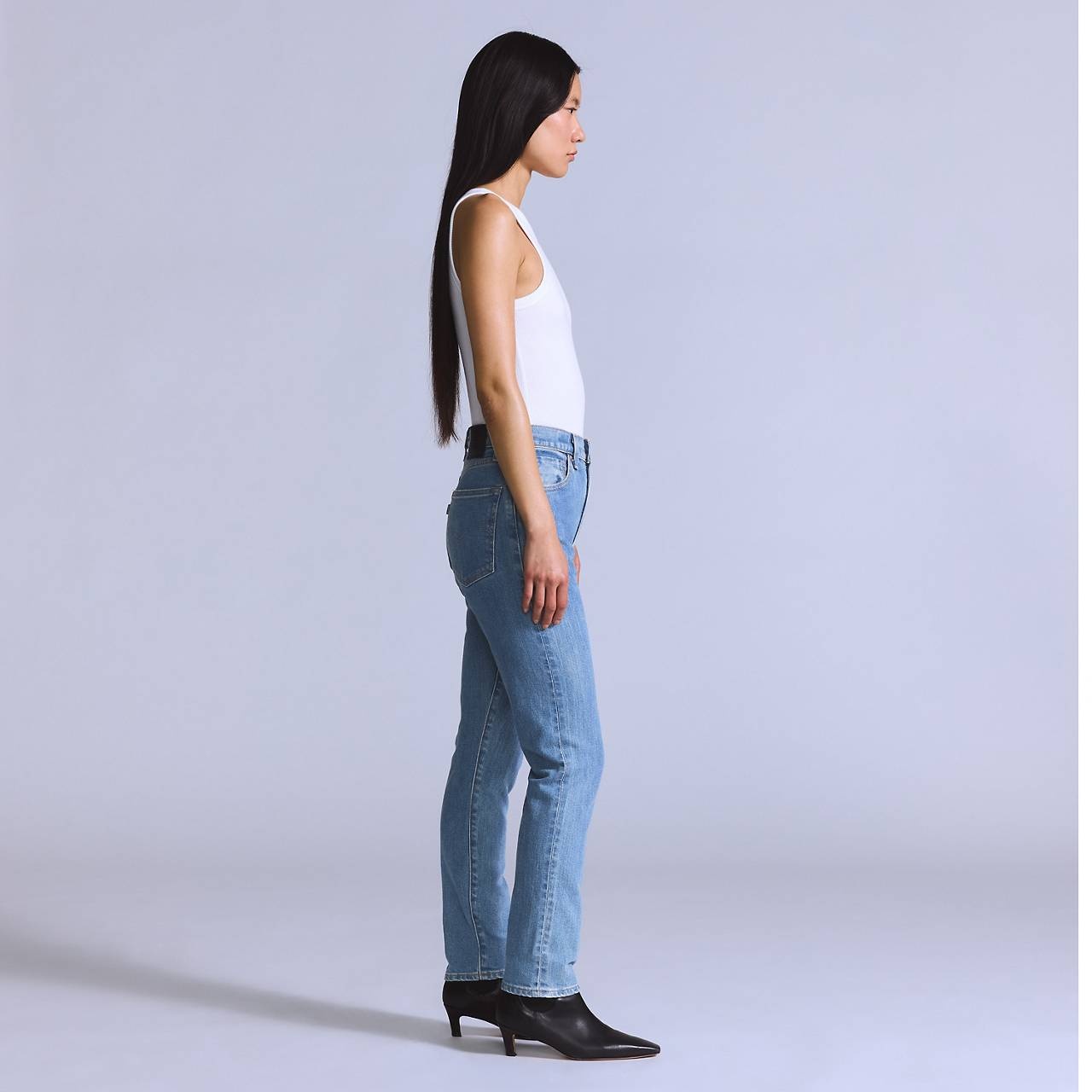 HIGH RISE SLIM FIT WOMEN'S JEANS - 6