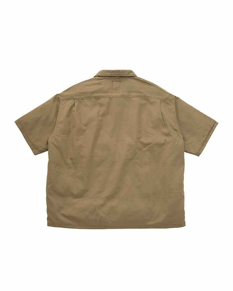 visvim CORNET DOWN SHIRT S/S BEIGE outlook