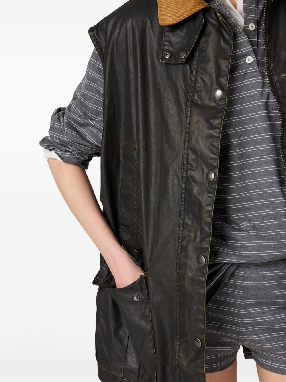 poplin gilet - 6