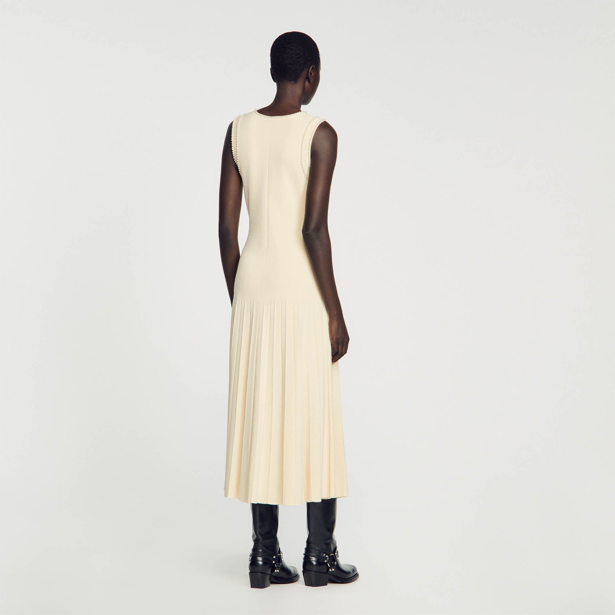 KNIT MIDI DRESS - 6