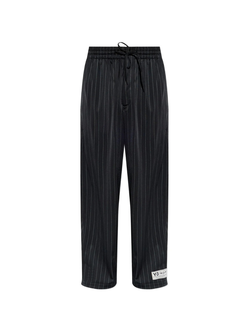 Y-3 Pinstripe Drawstring Track Pants 1