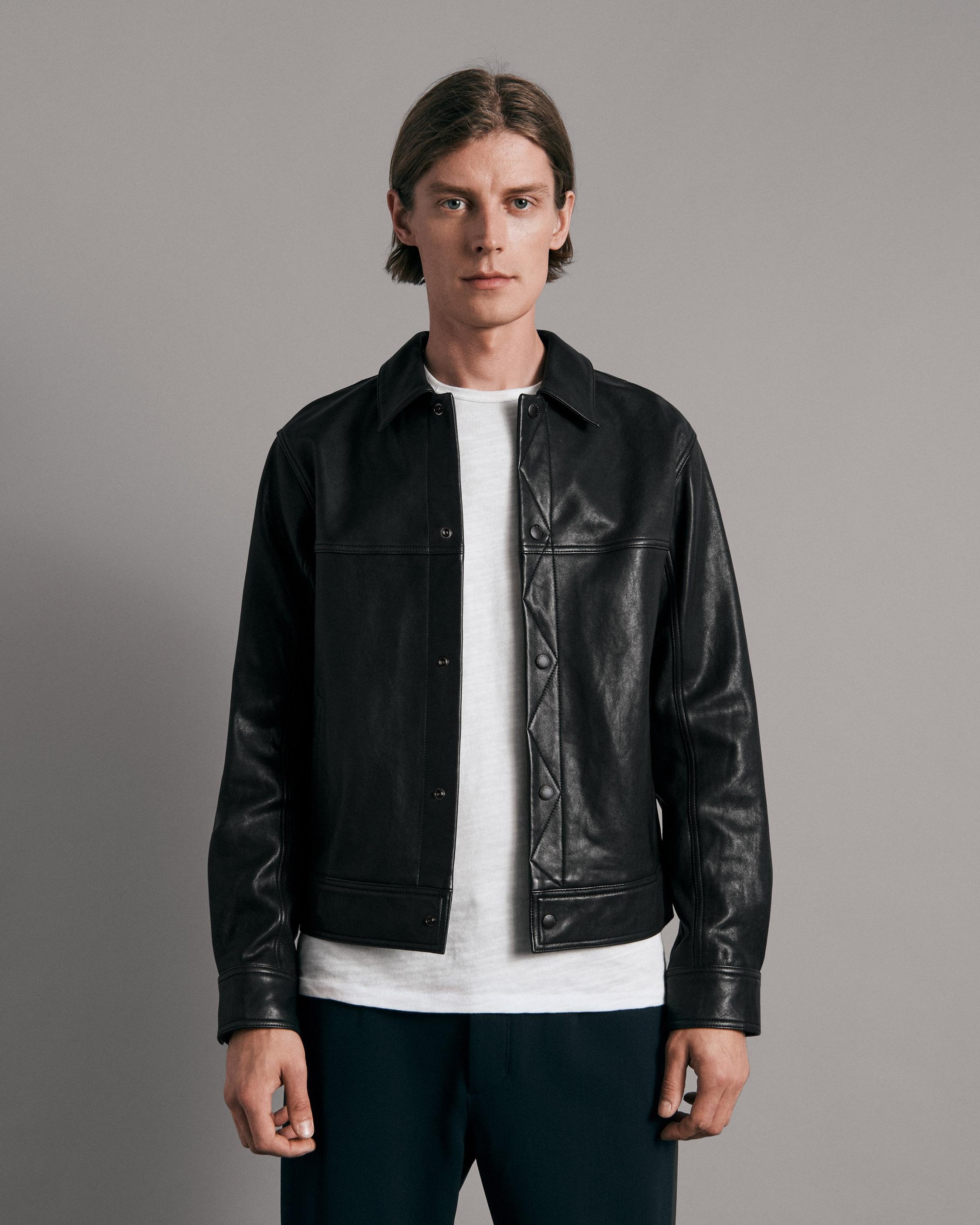Owen Leather Trucker
Relaxed Fit Jacket - 3