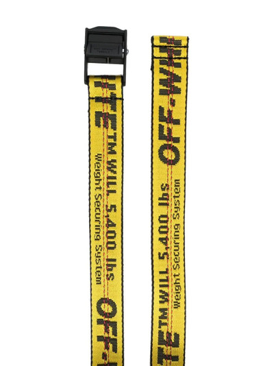 Off-White logo Industrial belt outlook